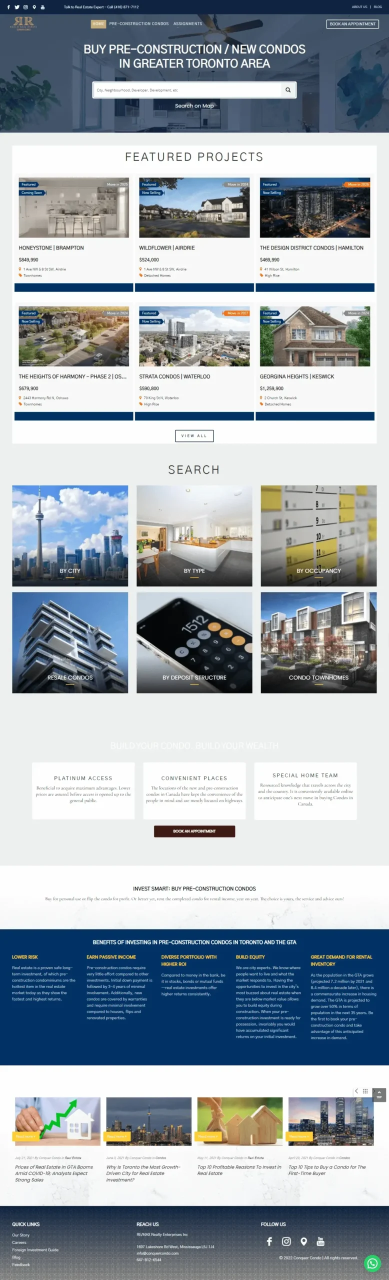 Reach real estate Project