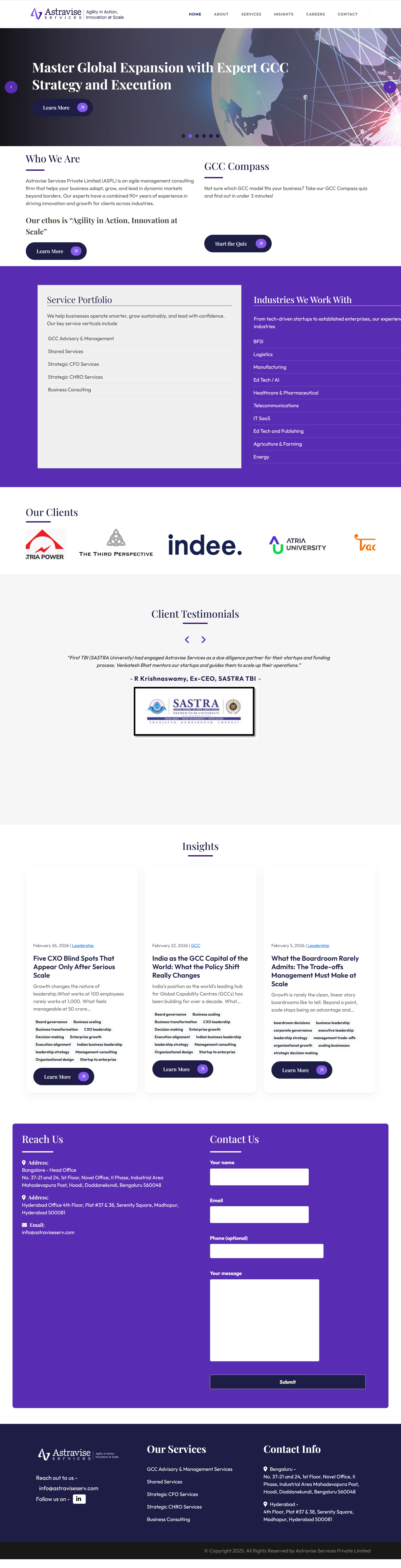 Astravise Services