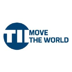 The moving world Logo